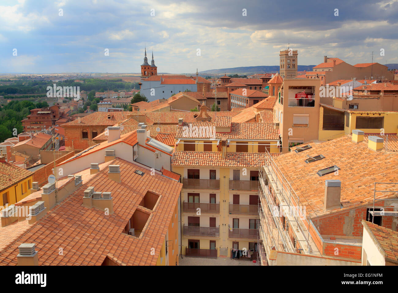 Stadtbild, Teruel, Aragon, Spanien Stockfoto