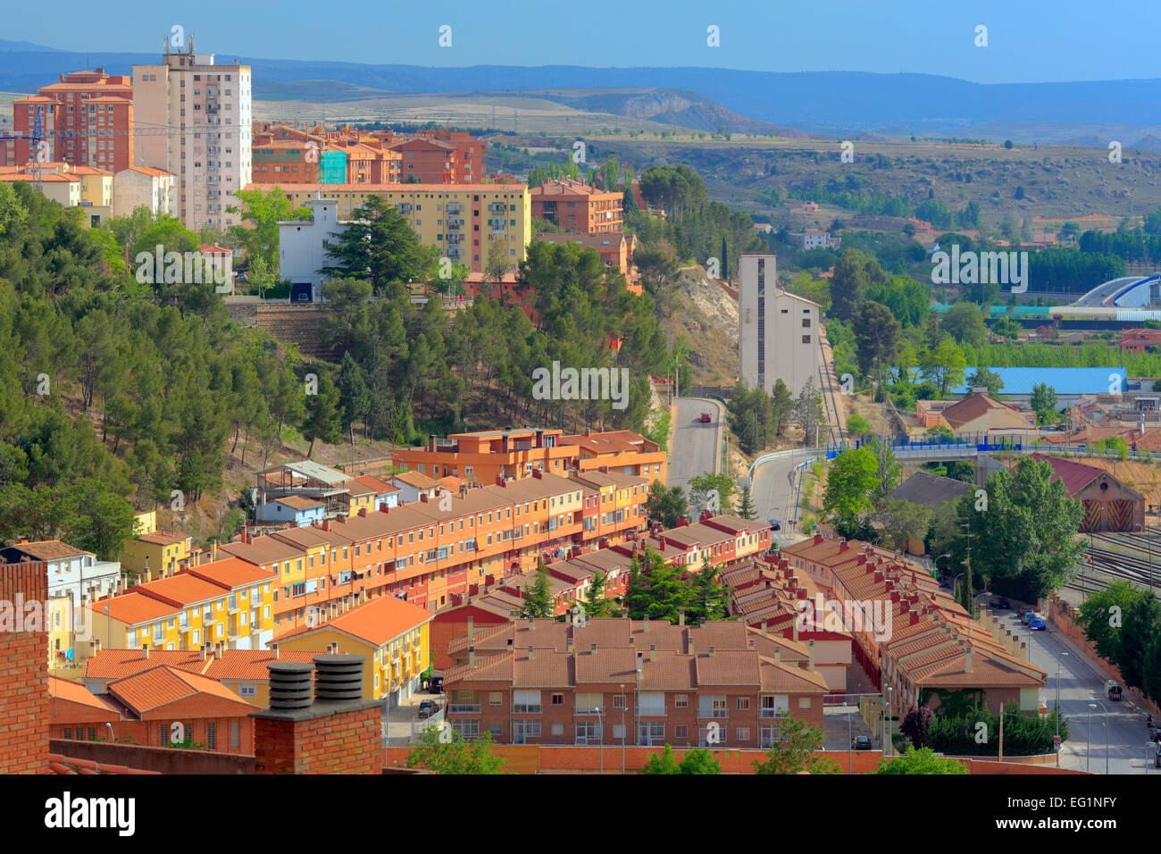 Stadtbild, Teruel, Aragon, Spanien Stockfoto