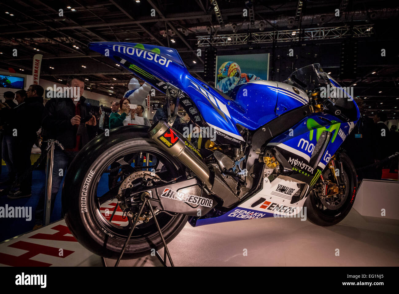 Die Carole Nash MCN London Motorrad-show Stockfoto