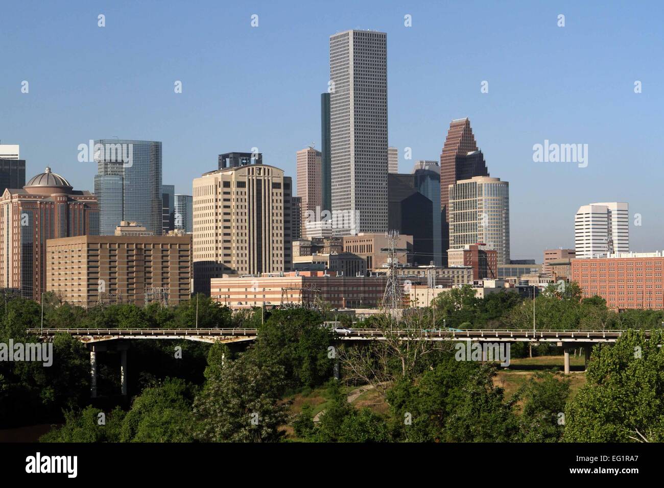 STADT VON HOUSTON, TEXAS, USA Stockfoto