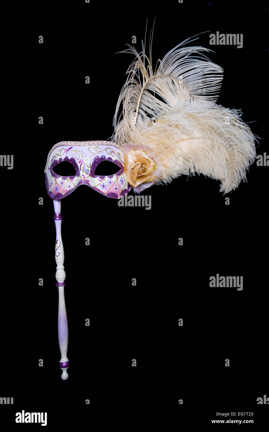 Masquerade Ball Maske Stockfoto
