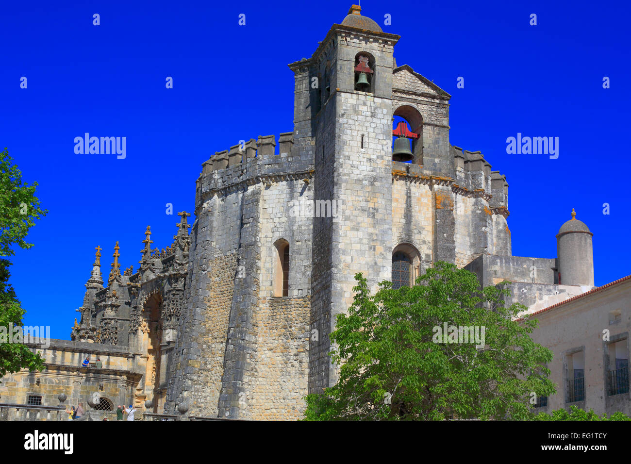 Kloster des Ordens Christ (Convento de Cristo), Tomar, Portugal Stockfoto