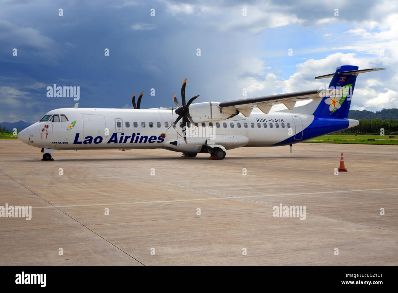 Internationalen Flughafen Luang Prabang, Laos Stockfoto