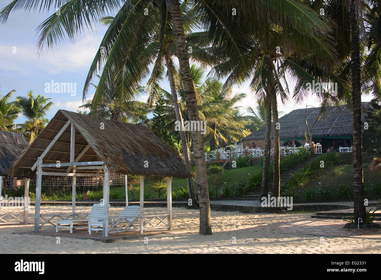 Kim Hoa Resort-Anlage, Schwimmbad, Phu Quoc, Vietnam, Asien Stockfoto