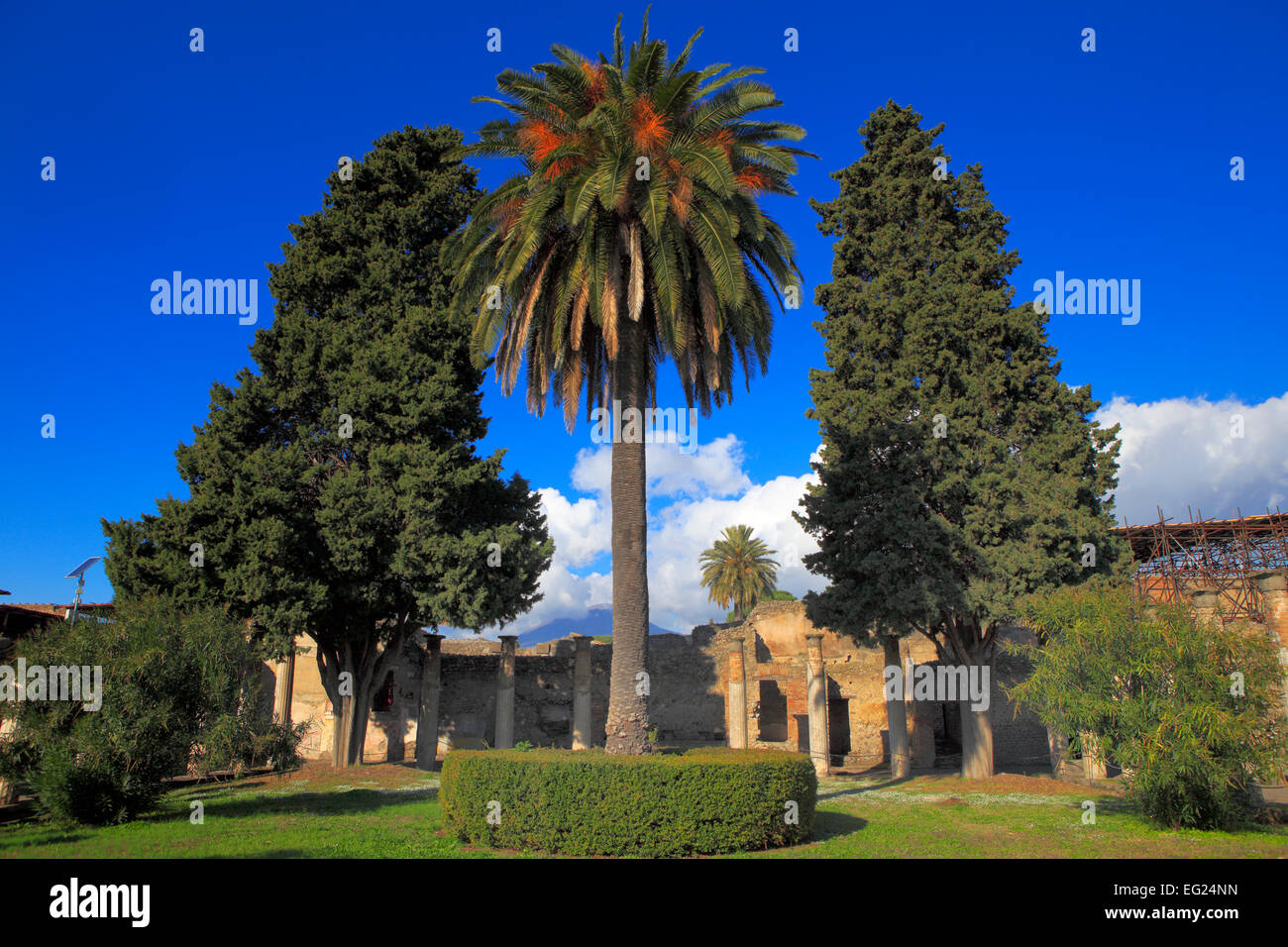 Haus des Faun (Villa del Fauno), Pompeji, Campania, Italien Stockfoto
