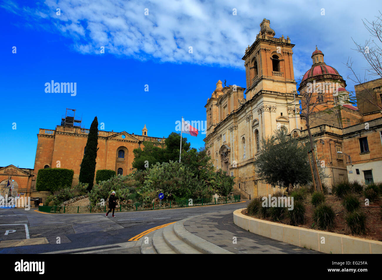 Birgu (Vittoriosa), Malta Stockfoto