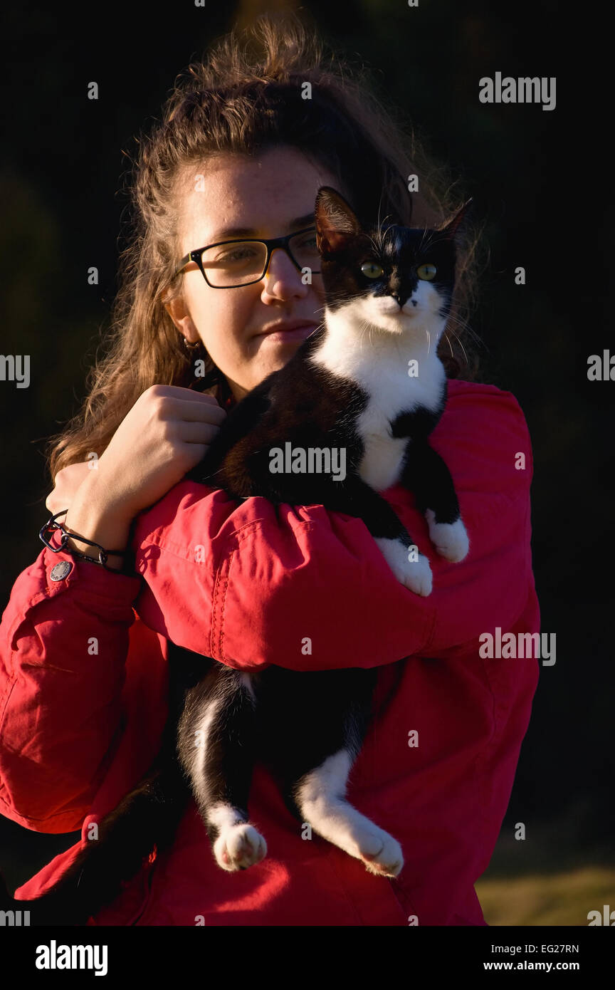 meine Katze Stockfoto