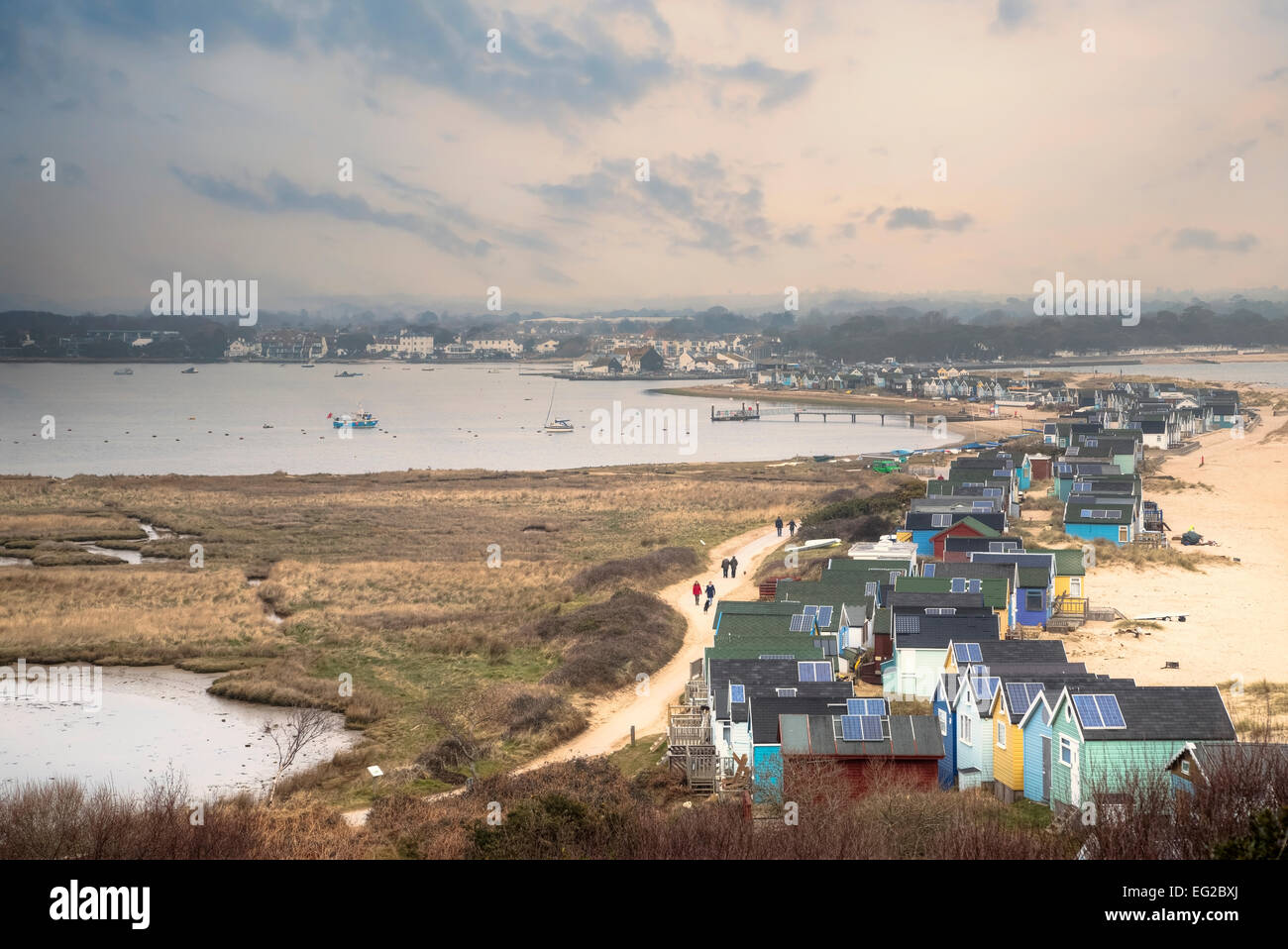 Hengistbury Kopf, Dorset, England, Vereinigtes Königreich Stockfoto