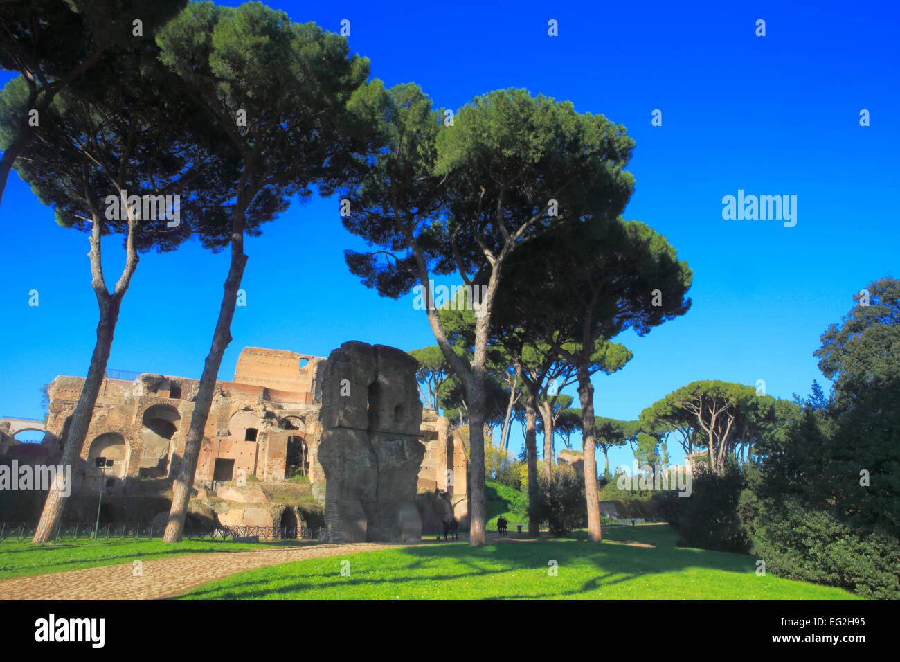 Palatin, Rom, Italien Stockfoto