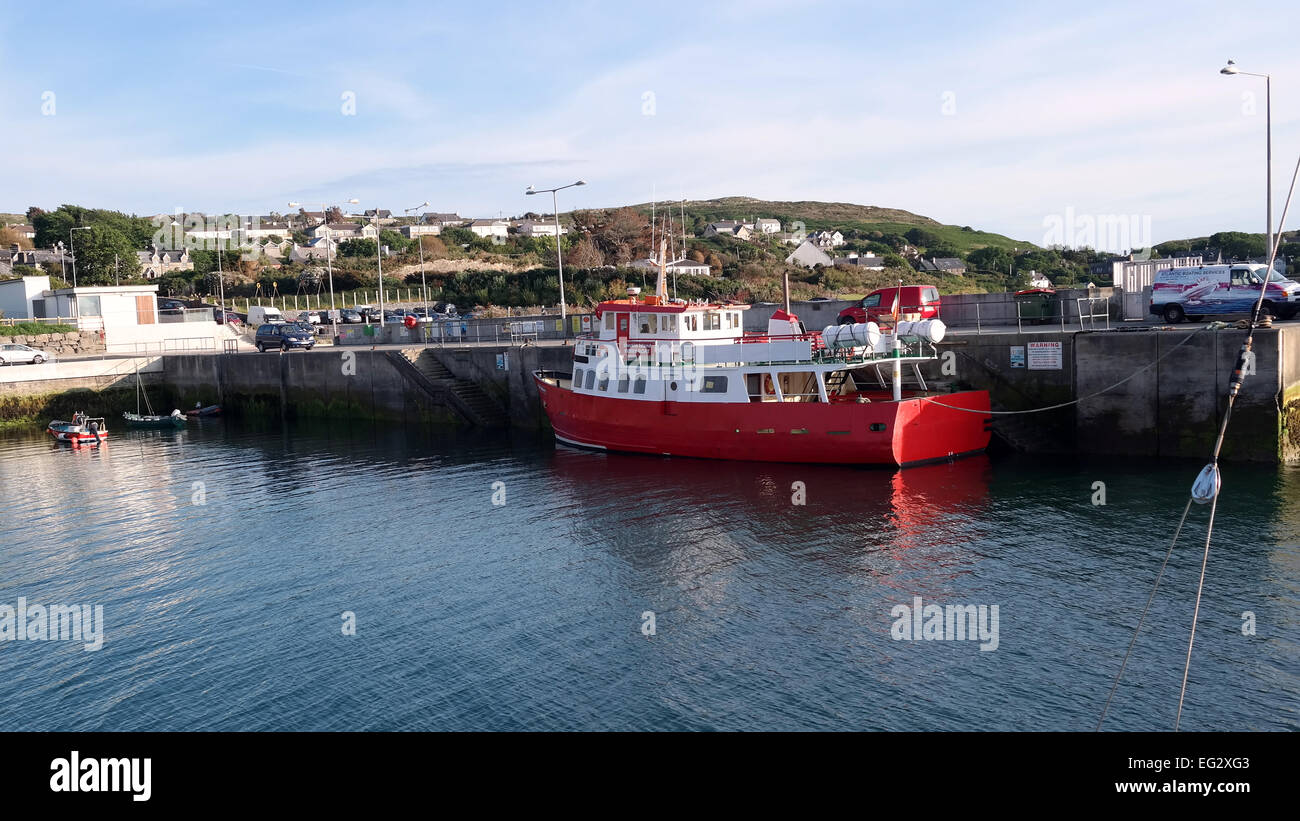 RUHIGER TAG IN BALTIMORE IRLAND Stockfoto