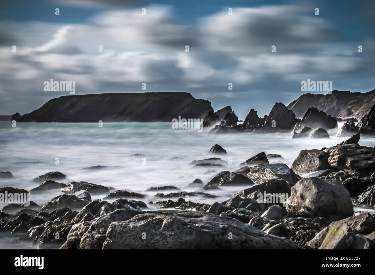 Marloes Strand Pembrokeshire Wales Stockfoto
