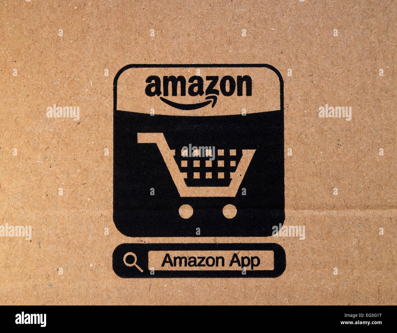 Amazon app-logo Stockfoto