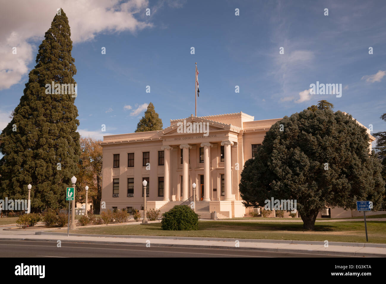 Das county Courthouse in Unabhängigkeit Kalifornien Stockfoto