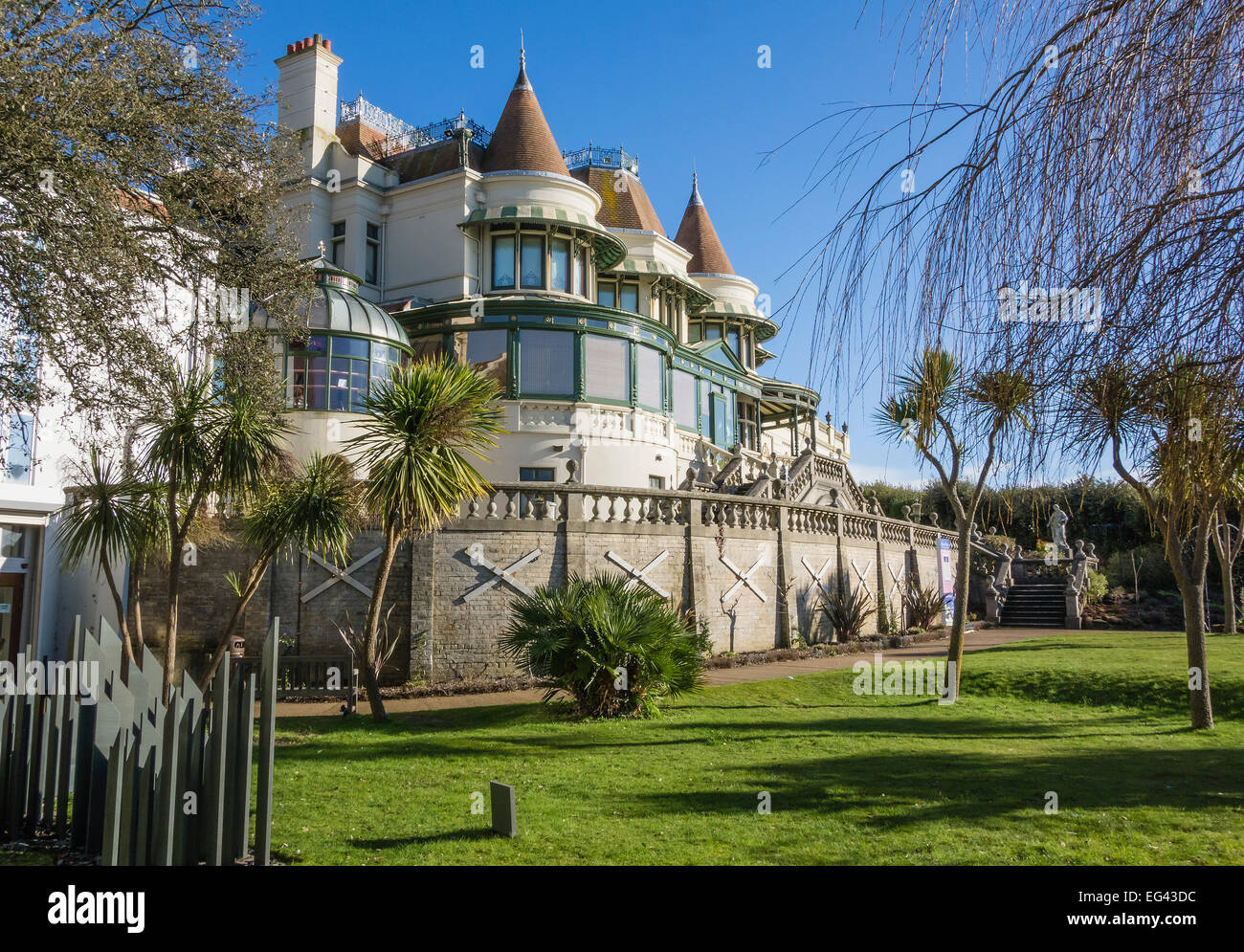 Russell-Cotes Art Gallery & Museum in Bournemouth, Dorset, England, Großbritannien Stockfoto