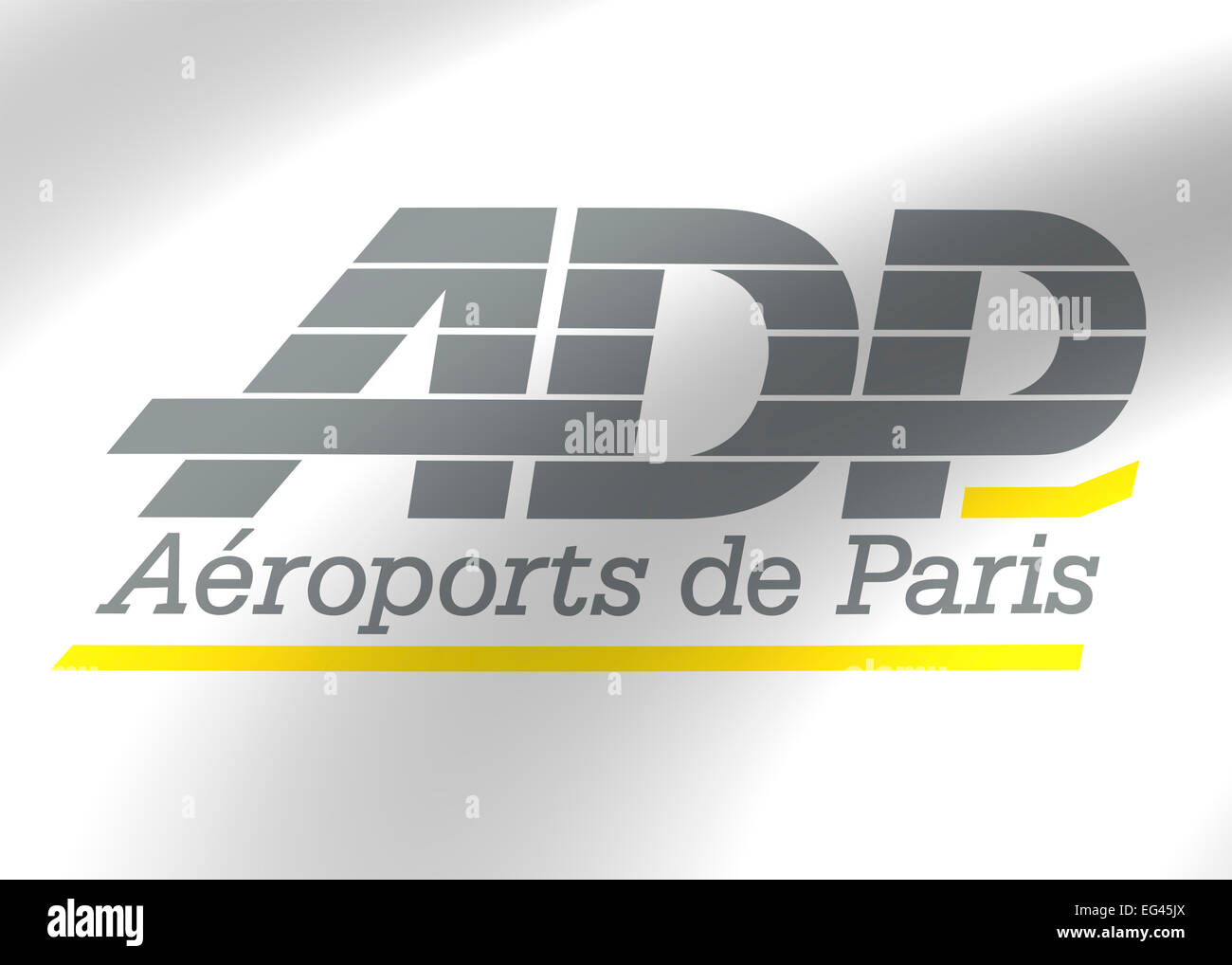 Aeroports de Paris - ADP - Logo Symbol Symbol Flagge Wappen Stockfoto