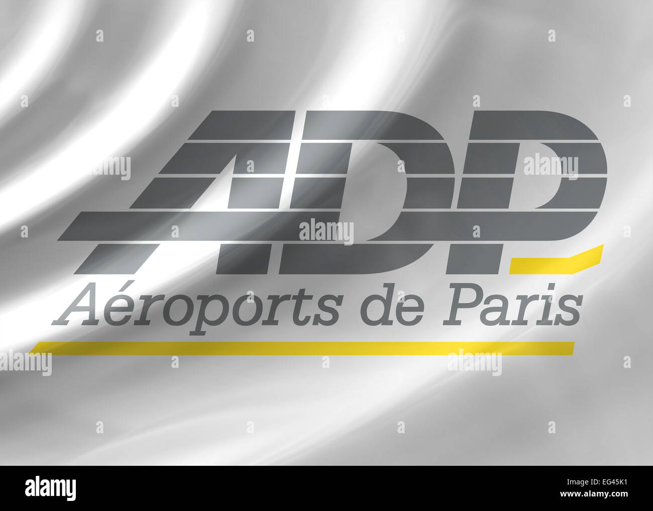 Aeroports de Paris - ADP - Logo Symbol Symbol Flagge Wappen Stockfoto