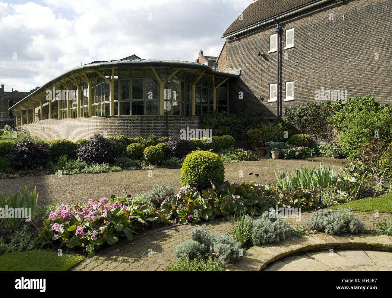 Zwanzigsten Jahrhunderts Zeitraum Garten Stockfoto