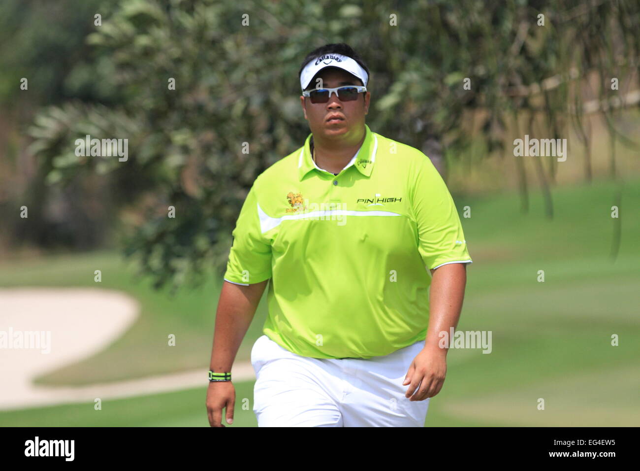 Thailand Golf klassische asiatische und europäische Tour schwarzer Berg Hua Hin Februar 2015 Stockfoto