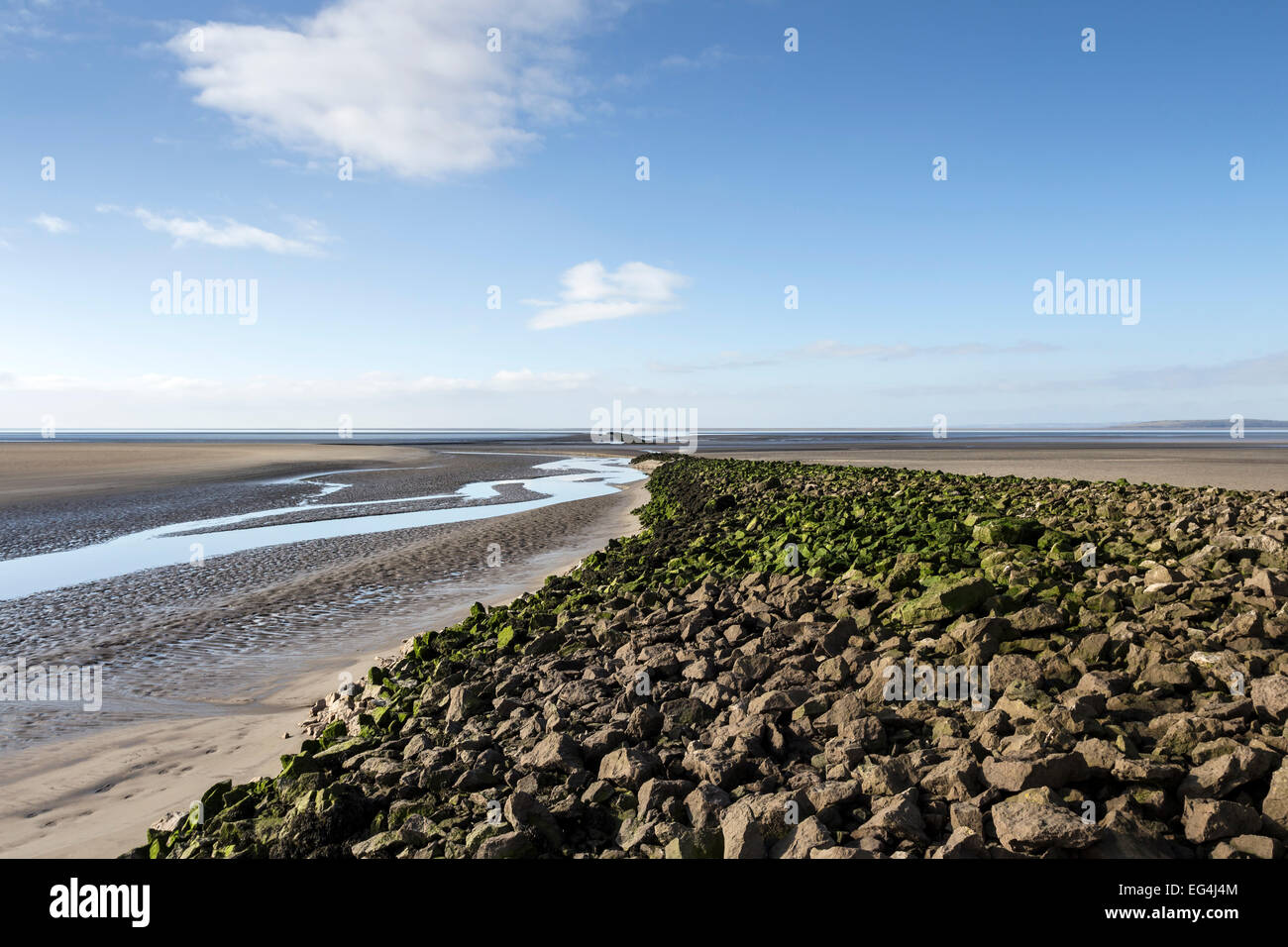 Alte Mole Zeitpunkt Jenny Brown, Silverdale, Lancashire UK Stockfoto