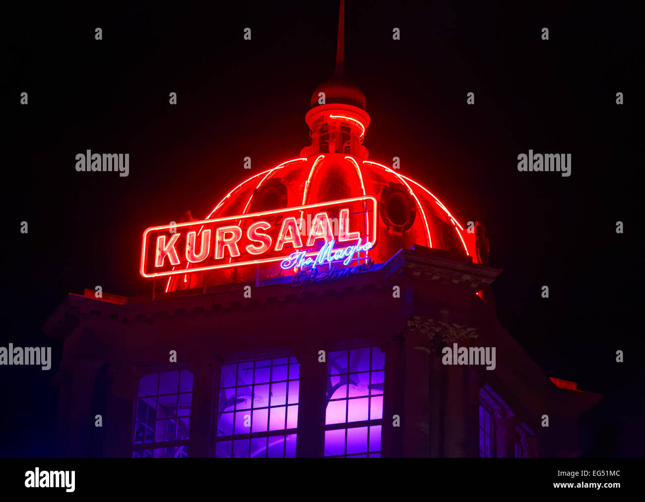 Der Kursaal Amusement Park in Southend Seafront, Essex, UK Stockfoto