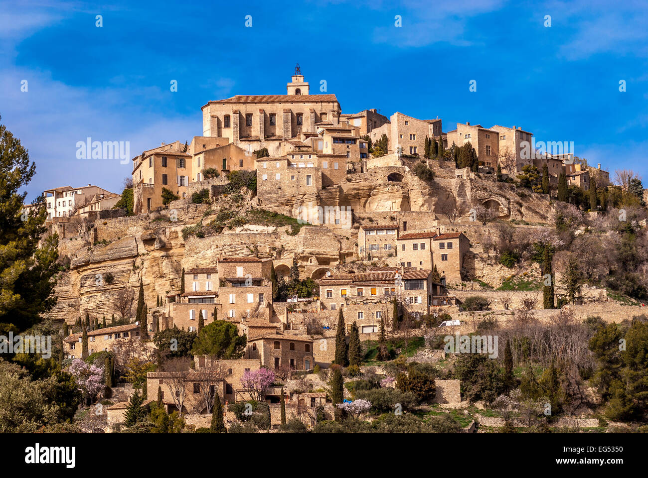 Dorf de Gordes, Luberon, Provence, Frankreich 84 Stockfoto