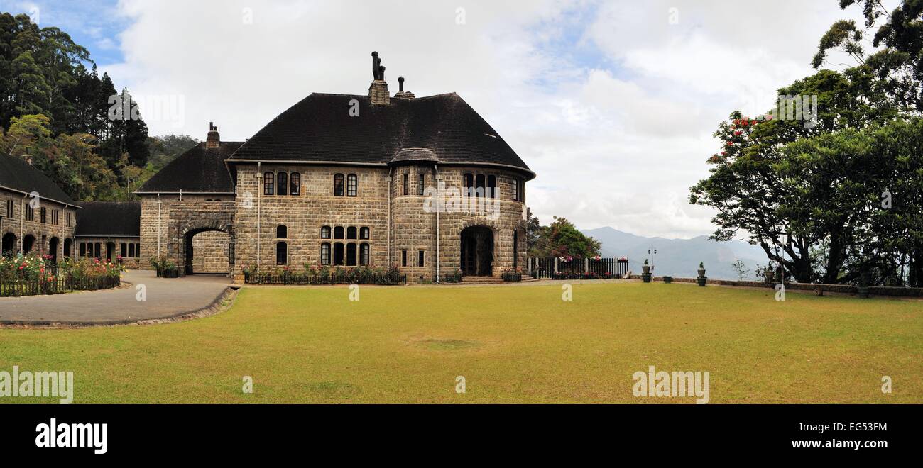 Adisham Kloster der Sylvestero Benediktinerkongregation von der katholischen Kirche, einer ehemaligen kolonialen Teeplantage in Haputale, S Stockfoto