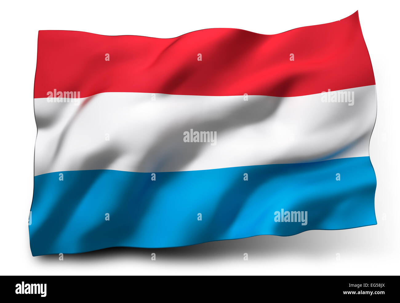 Flag of luxembourg -Fotos und -Bildmaterial in hoher Auflösung – Alamy