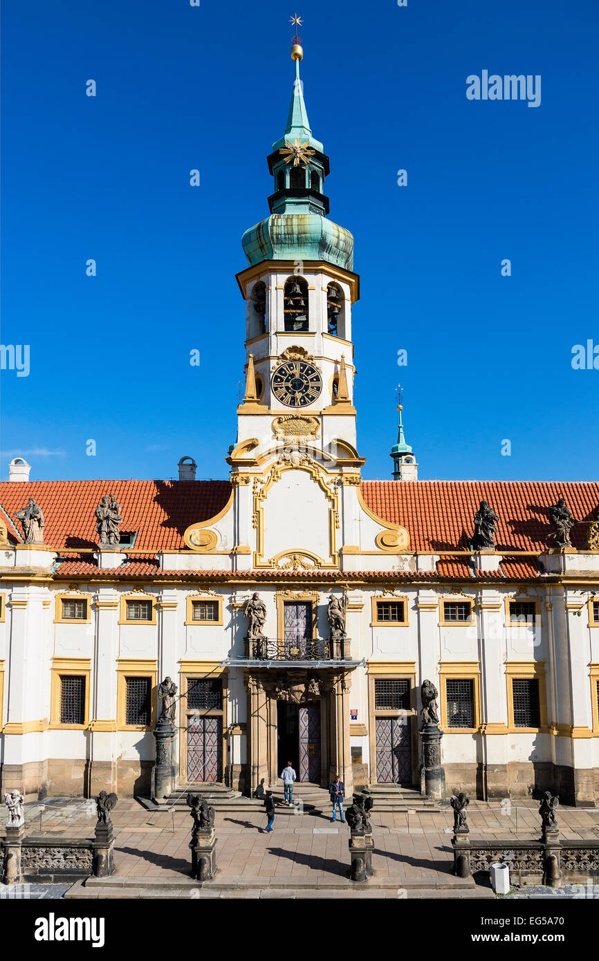 Prag, das Loreto-Heiligtum Stockfoto