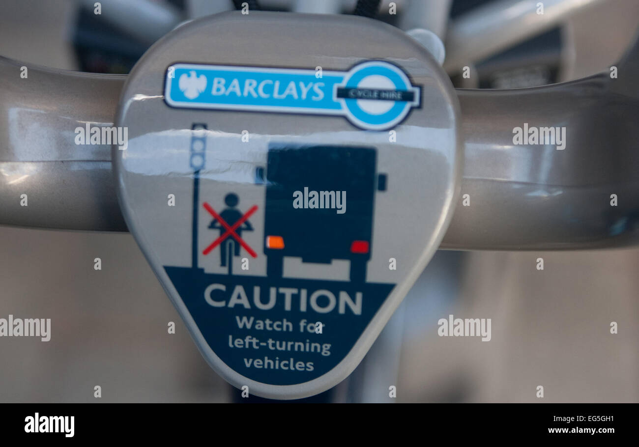 Barclays-Fahrradverleih-docking-Station in London Stockfoto
