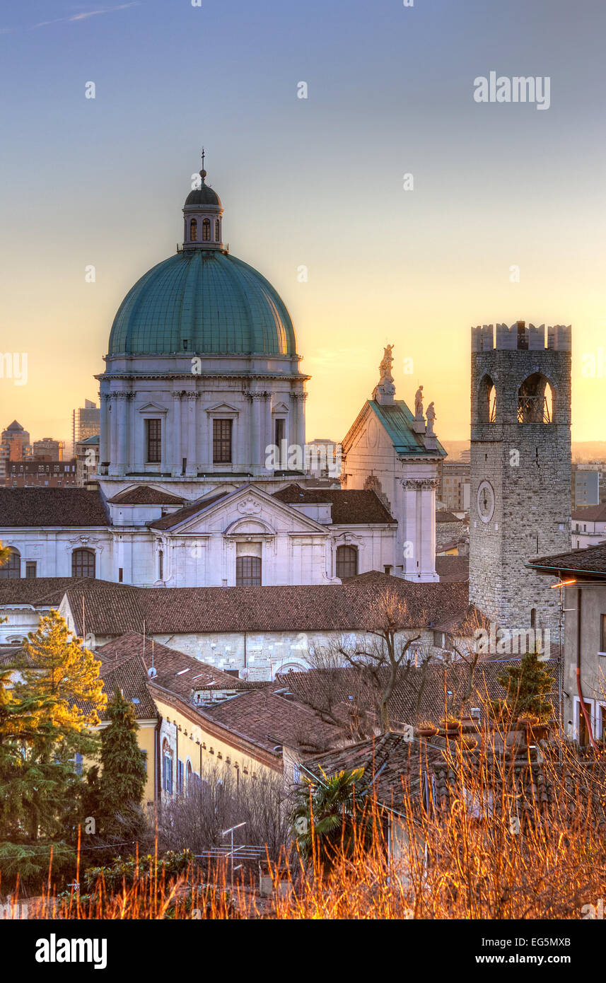 Italien, Lombardei, Brescia, Stadtbild Stockfoto