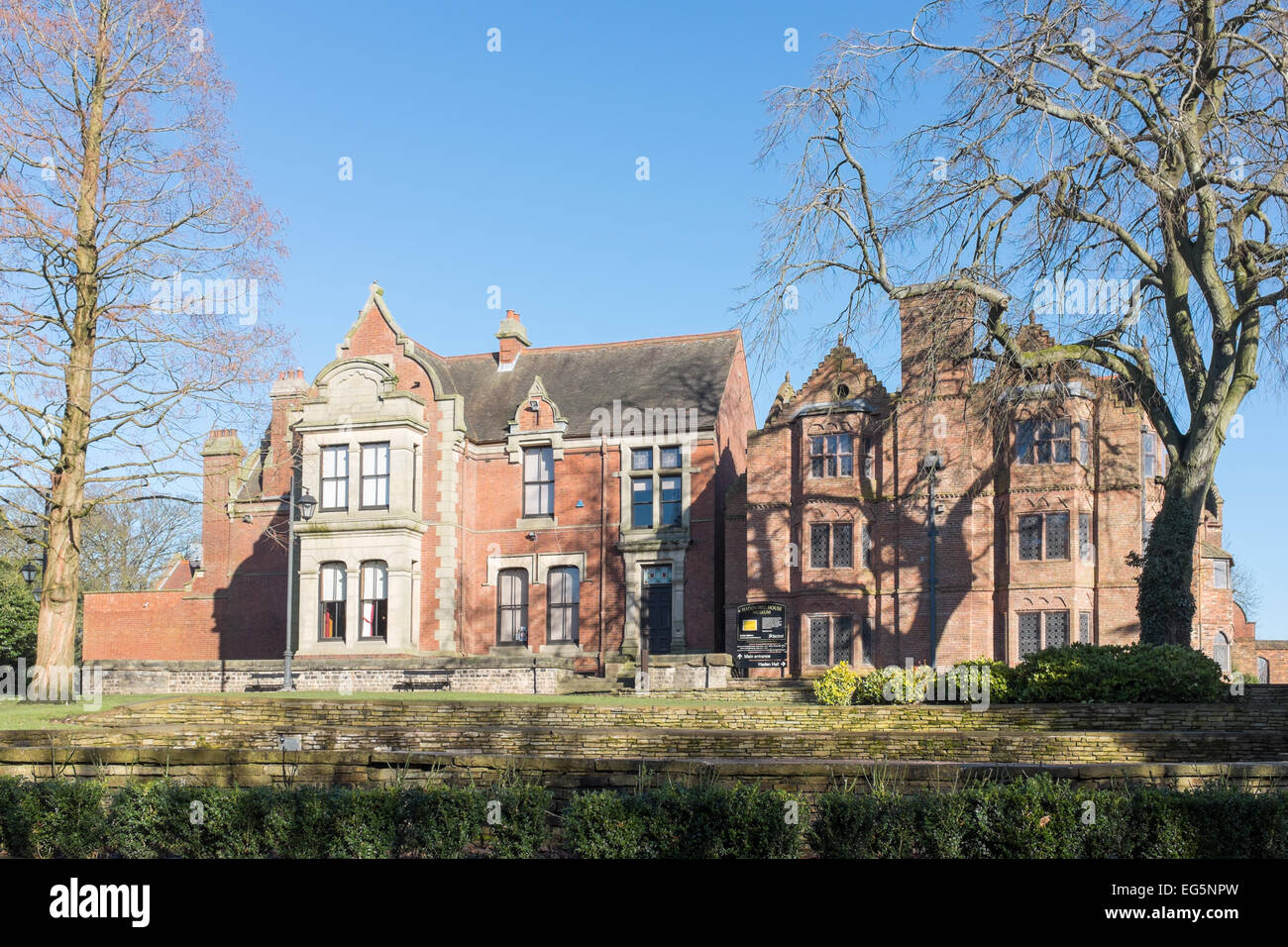 Haden Hill House Museum und Old Hall in Rowley Regis, West Midlands Stockfoto