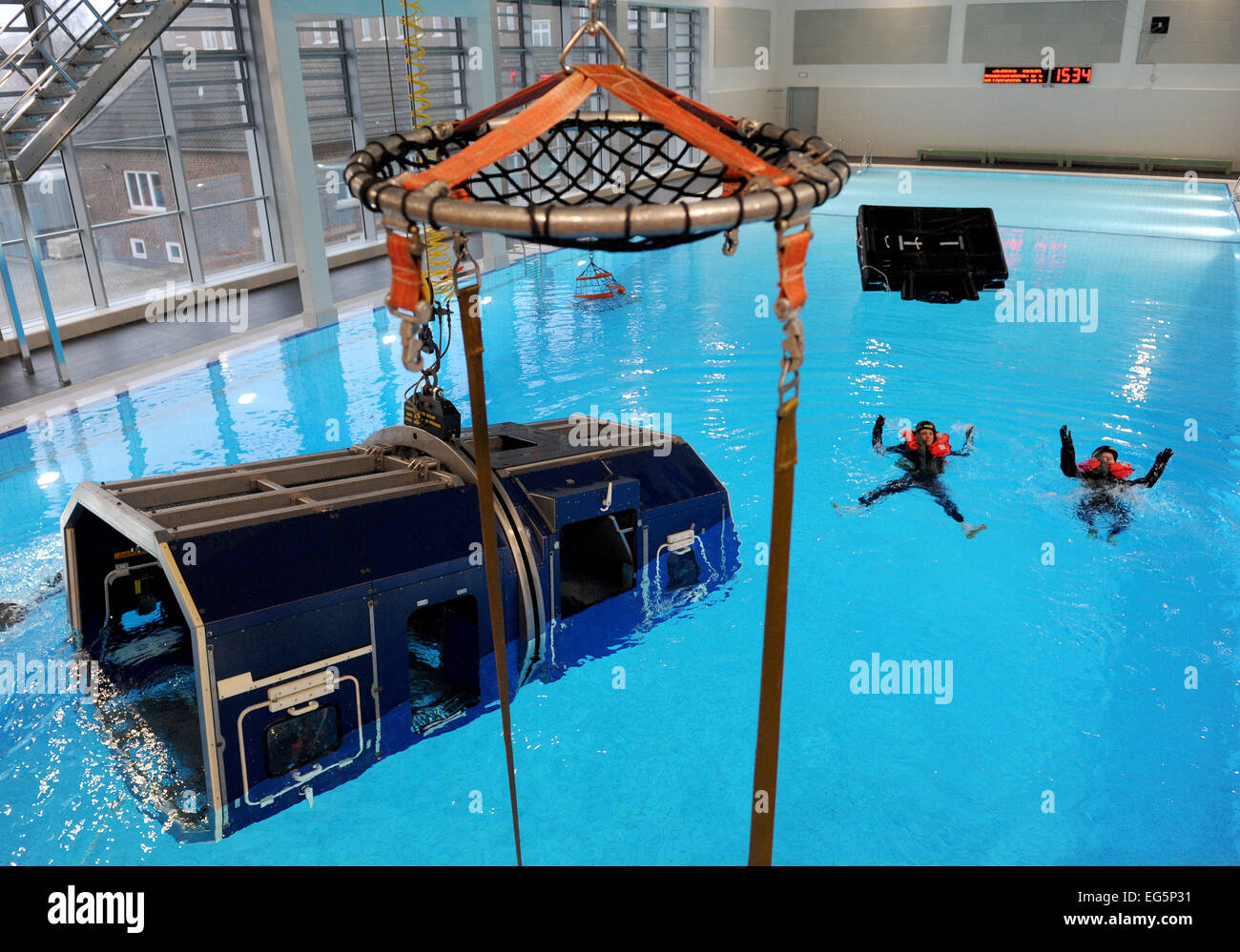 Bremerhaven, Deutschland. 17. Februar 2015. Mitglieder der Marie