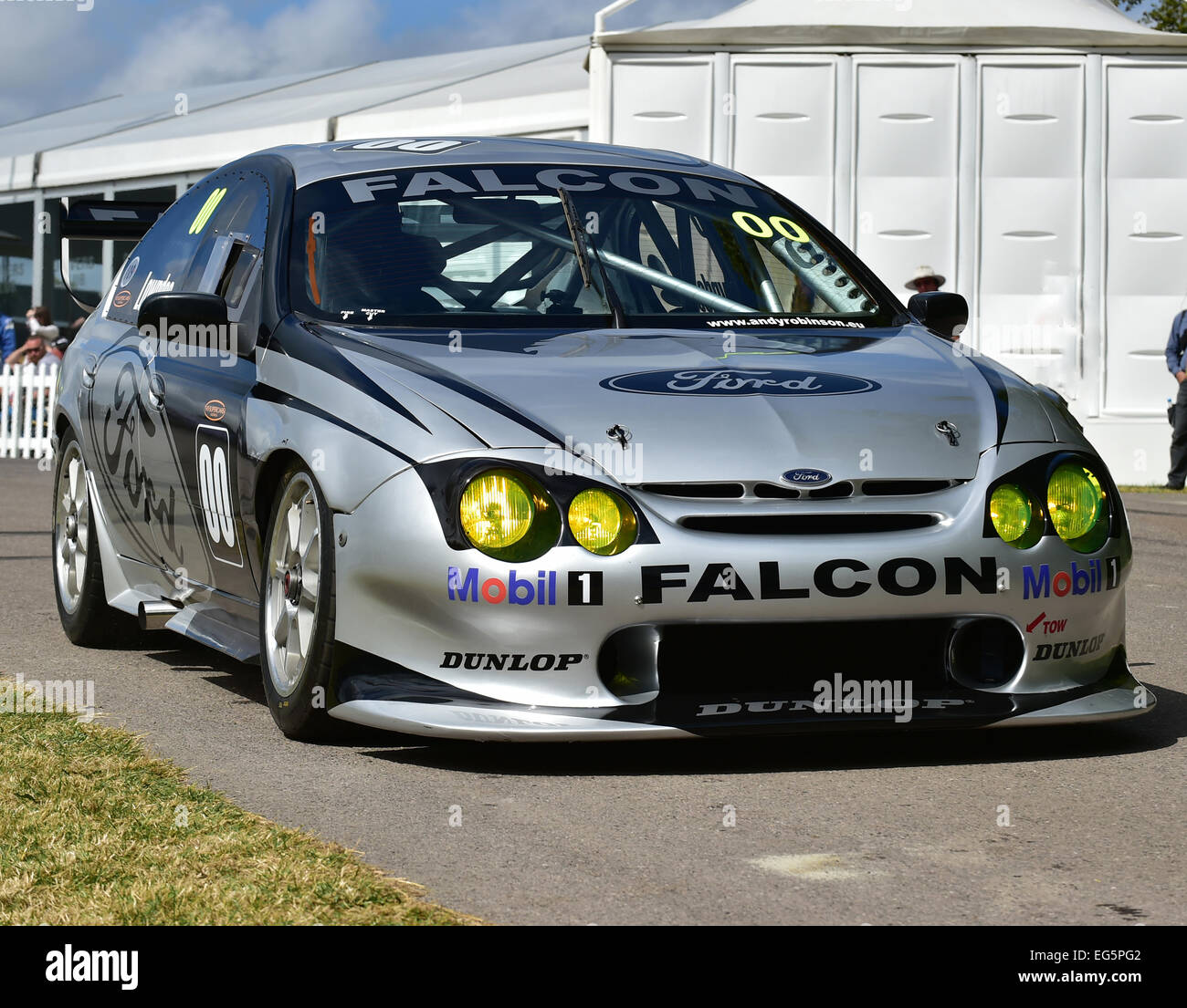 Andy Robinson Ford Falcon Eyed Monster Goodwood Festival of Speed 2014 FoS Stockfoto