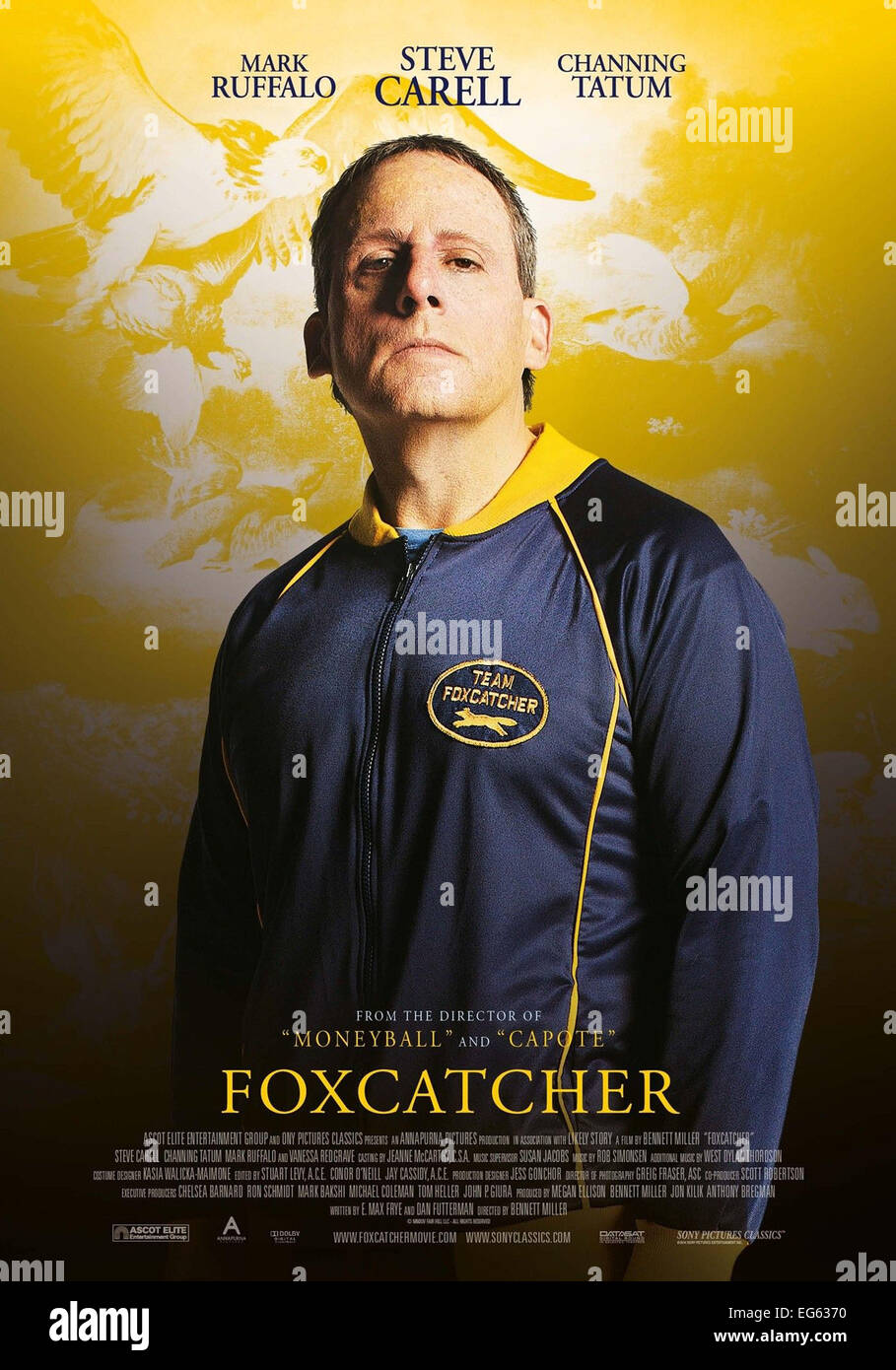 FOXCATCHER (2014) STEVE CARRELL BENNETT MILLER (2014) MOVIESTORE SAMMLUNG LTD Stockfoto