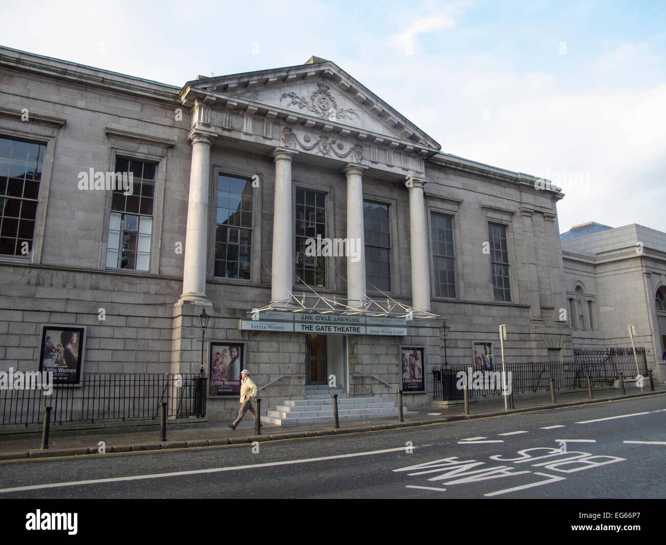 Das historische Gate Theatre in Dublin Irland Stockfoto