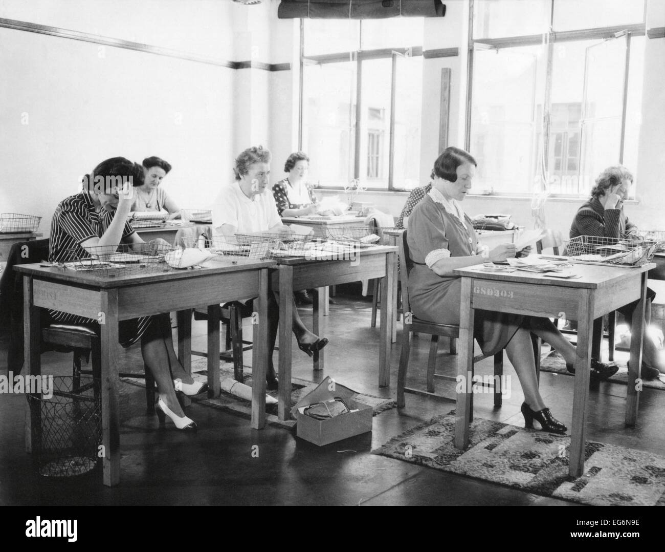 Zensieren Kraft für die Alliierten South West Pacific Theater während des 2. Weltkrieges. Sie entfernt jede Erwähnung der Soldaten Stockfoto