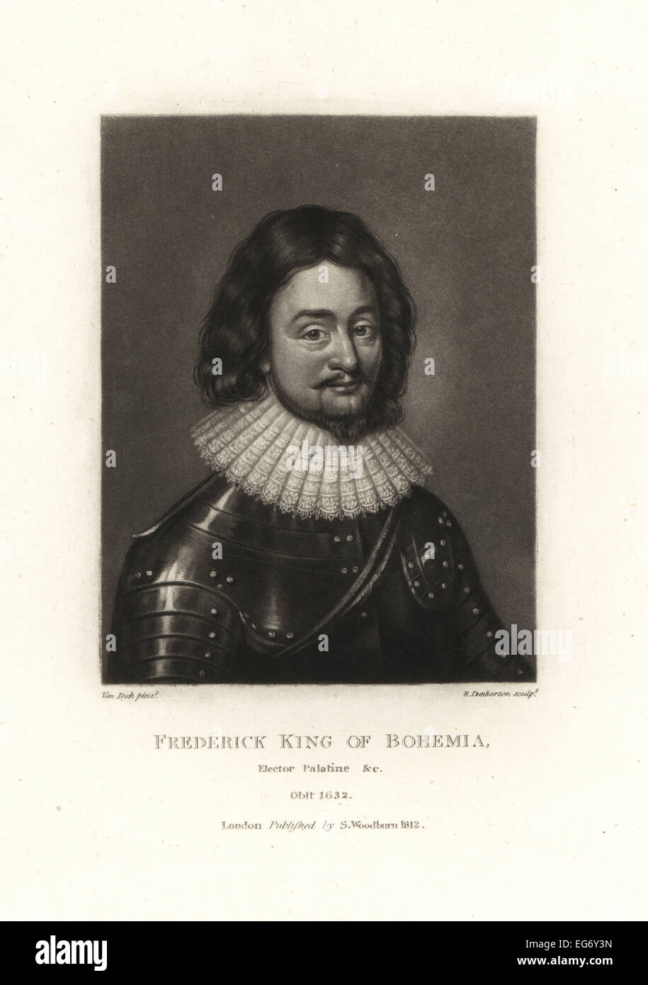 Friedrich v., König von Böhmen, Pfalz, starb 1632. Stockfoto