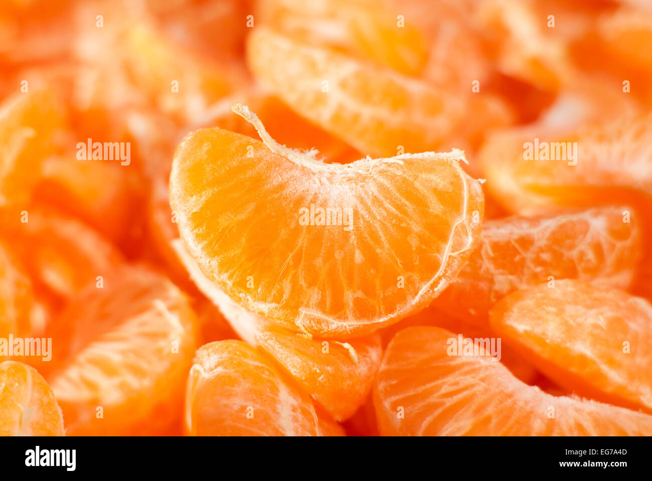 Mandarine closeup Stockfoto