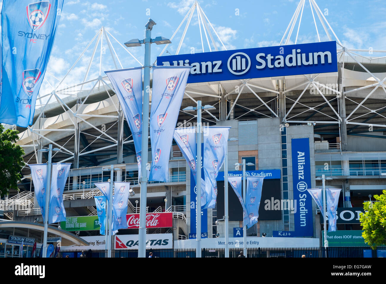 Allianz-Stadion Moore Park, Sydney, Australien Stockfoto