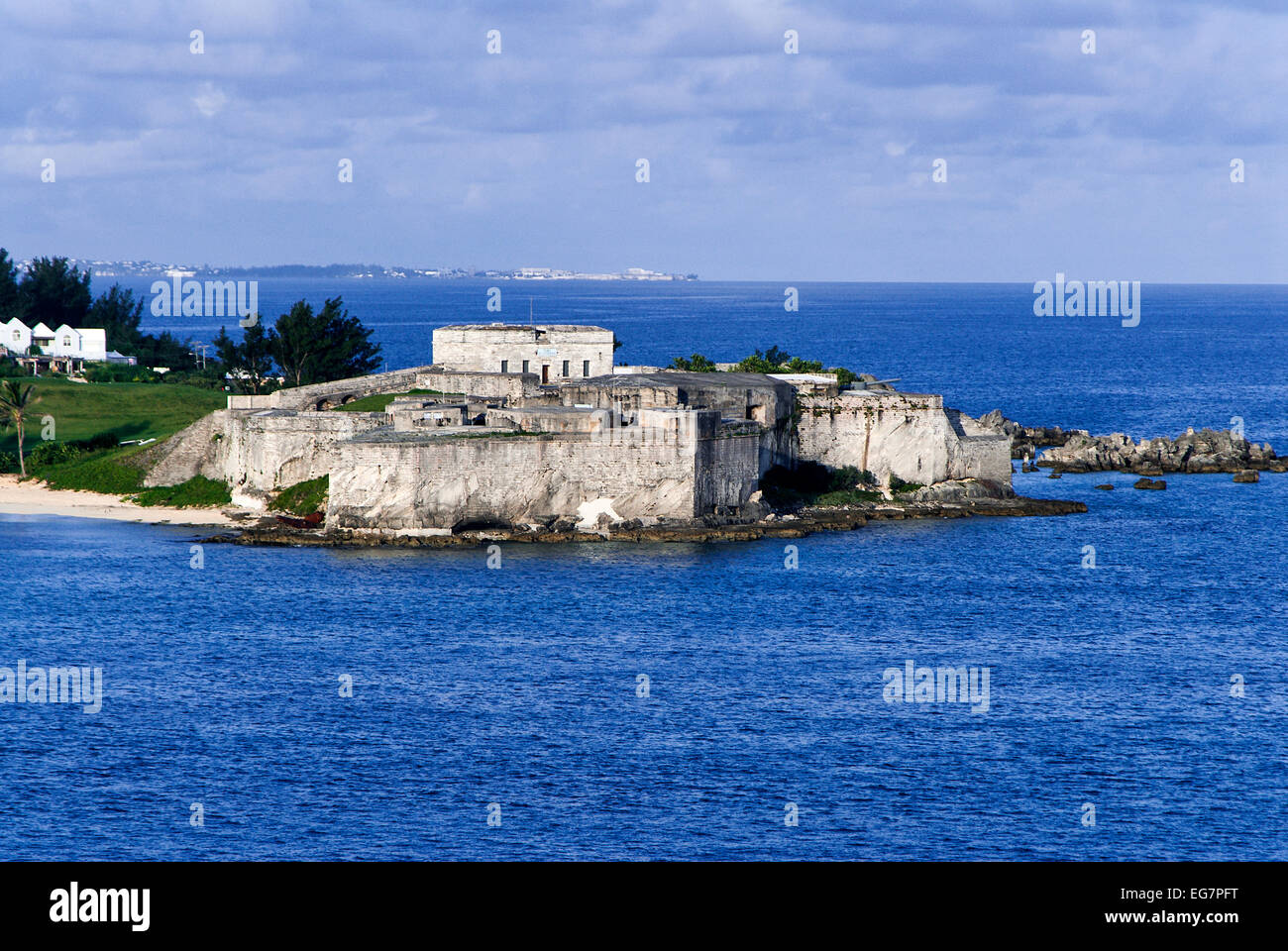 Fort St. Katharina, St. George Bermuda Stockfoto