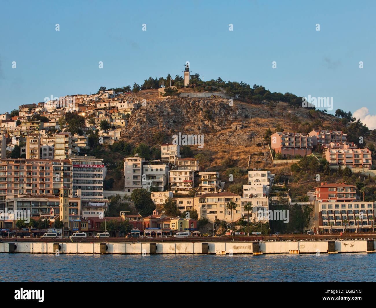 Ephesus Türkei Hafen Stadt Kusadasi Stadt Küste Stockfoto