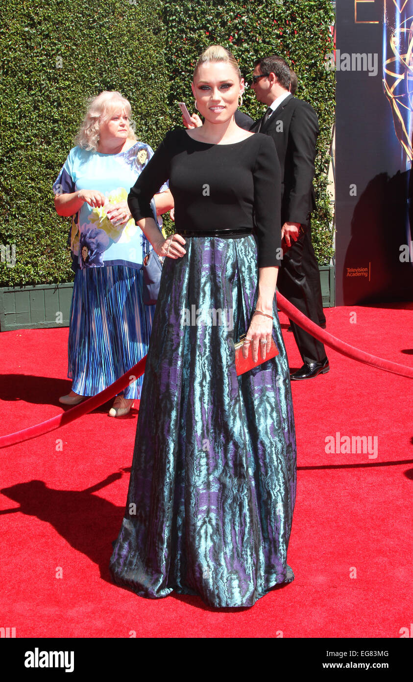 2014 creative Arts Emmy Awards statt, bei dem Nokia Theatre L.A. LIVE! Mitwirkende: Clare Grant wo: Los Angeles, California, Vereinigte Staaten von Amerika bei: 16. August 2014 Stockfoto