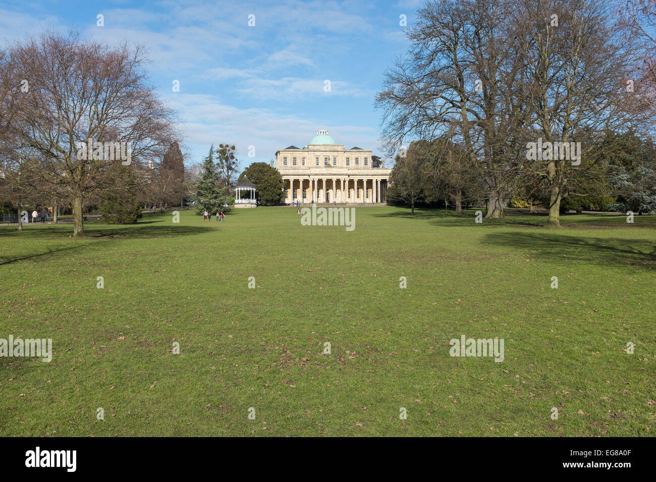 Pittville Pump Room, ein Grade 1 aufgeführten Ort und Funktion Hochzeitszimmer, in der Regency Kurstadt Cheltenham Stockfoto