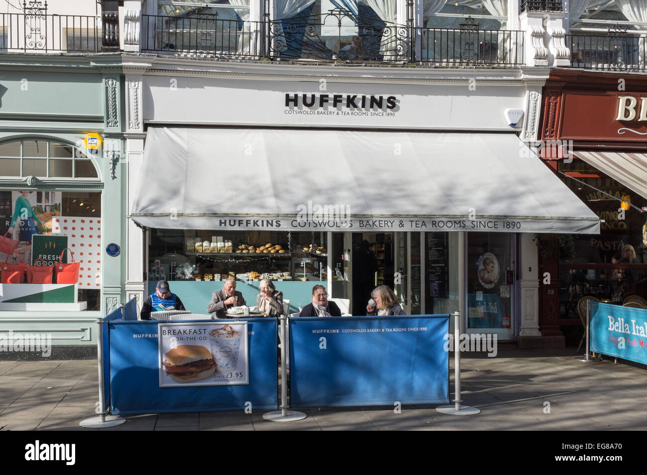 Huffkins Backerei Und Tea Rooms In Der Promenade Cheltenham