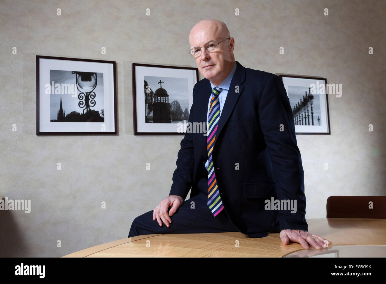 Harry Nimmo, Fonds-Manager mit Standard Life Investments, Edinburgh Stockfoto