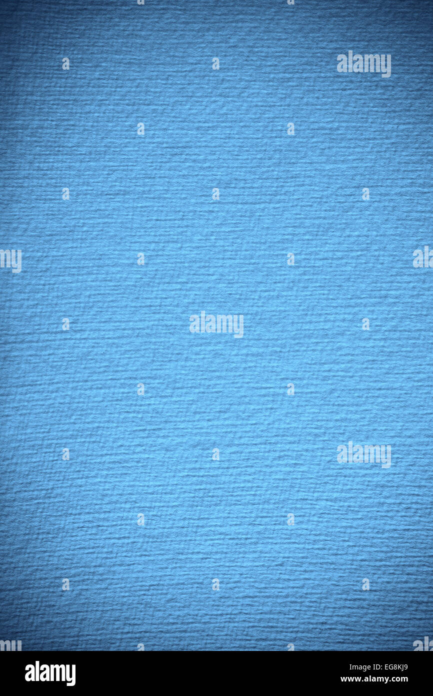 blauer Hintergrund oder Gitter Muster Papierstruktur Stockfoto