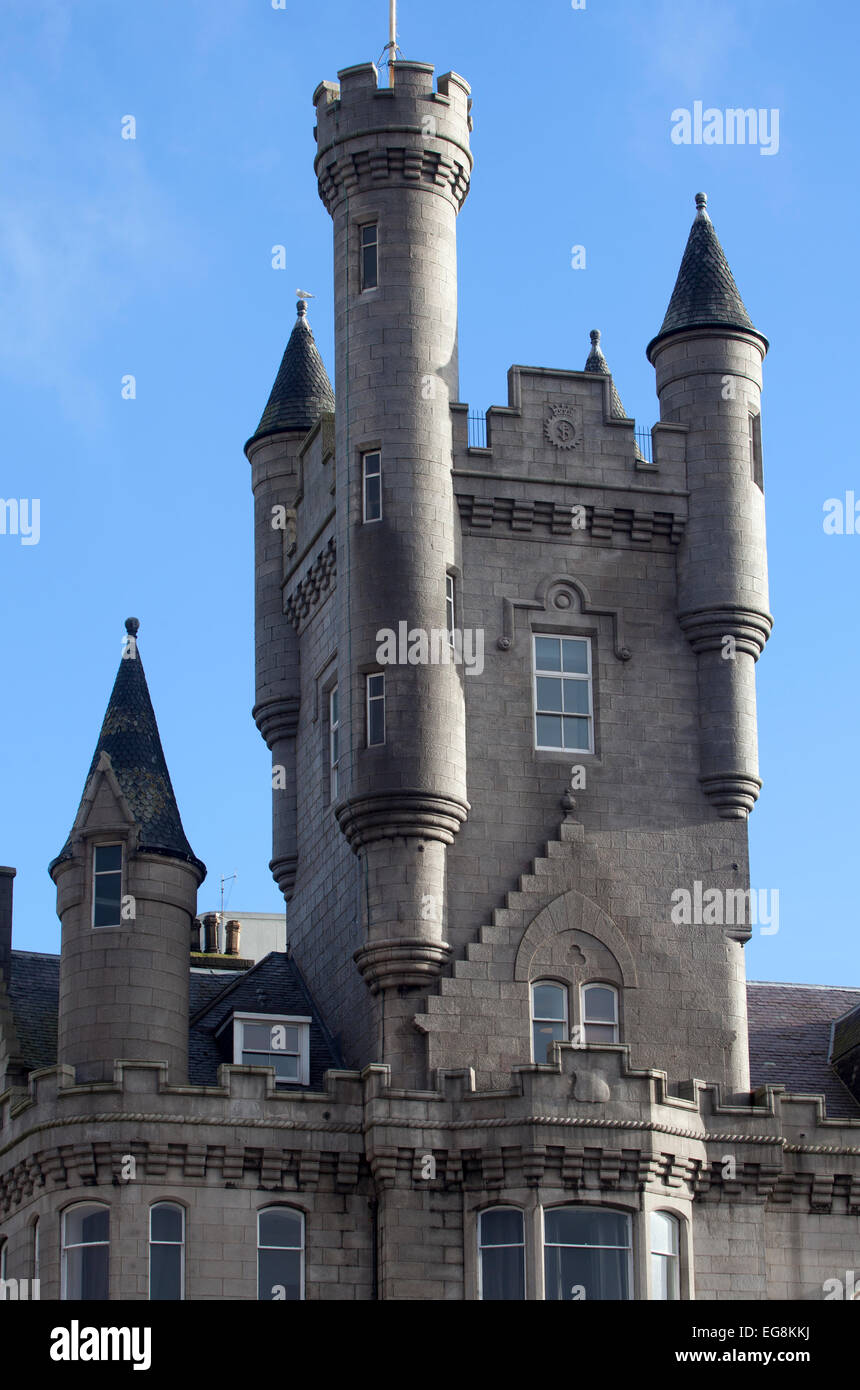 Heilsarmee Zitadelle Castlegate Aberdeen Stockfoto