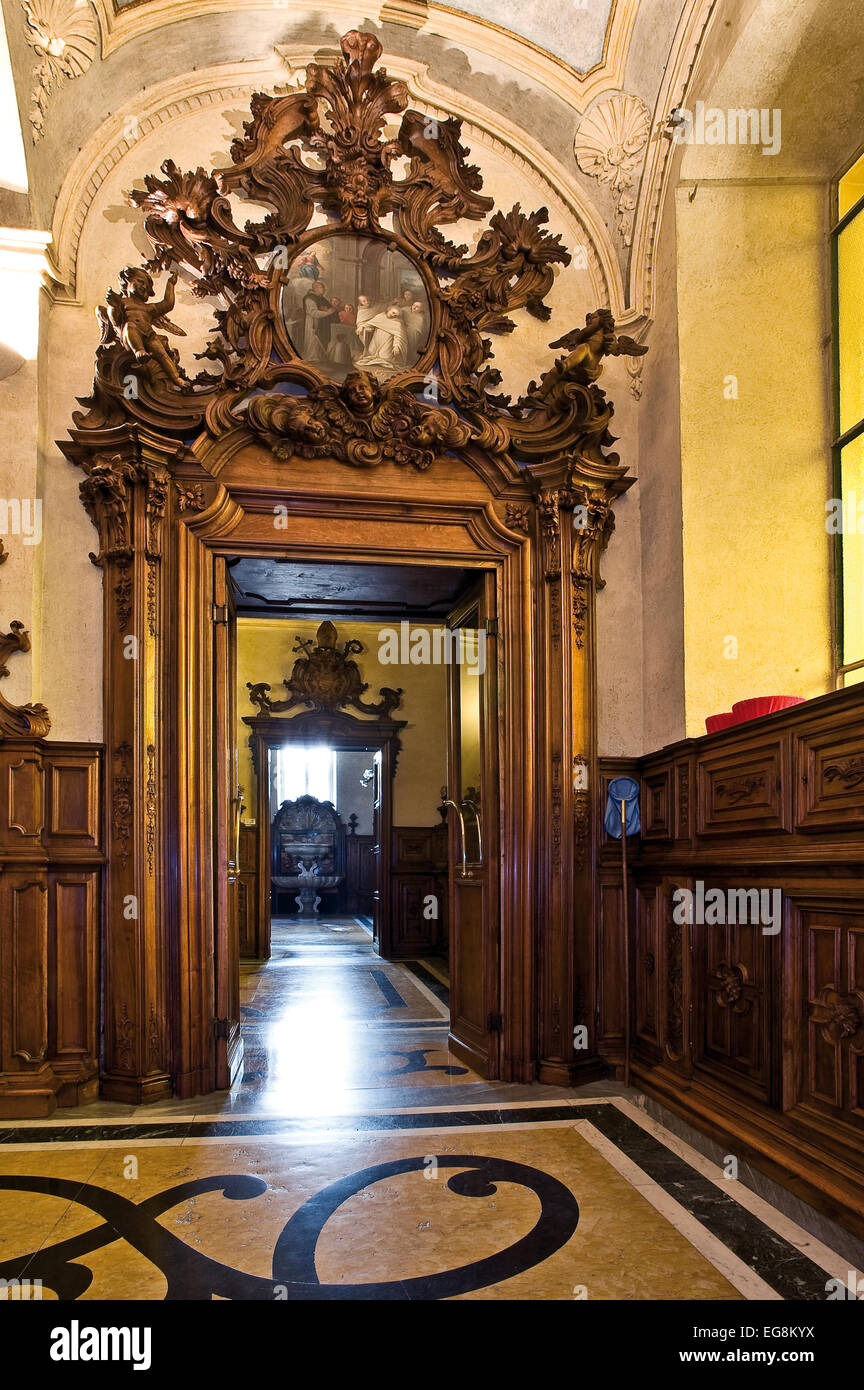 Piemont Turin Consolata Heiligtum Sakristei Stockfoto