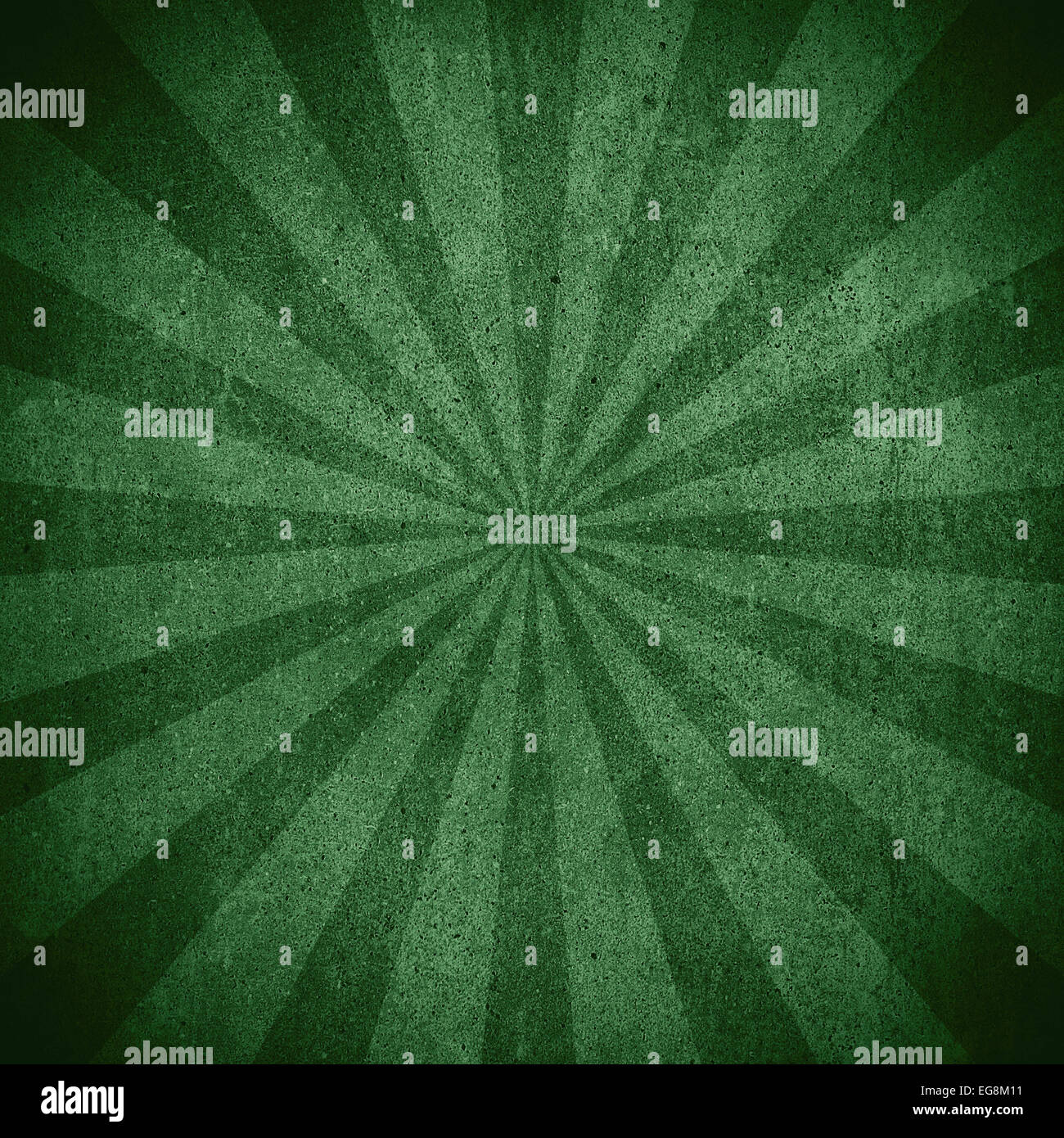 grüne abstrakten Hintergrund oder schwarzen Zement radiale Muster Textur Stockfoto