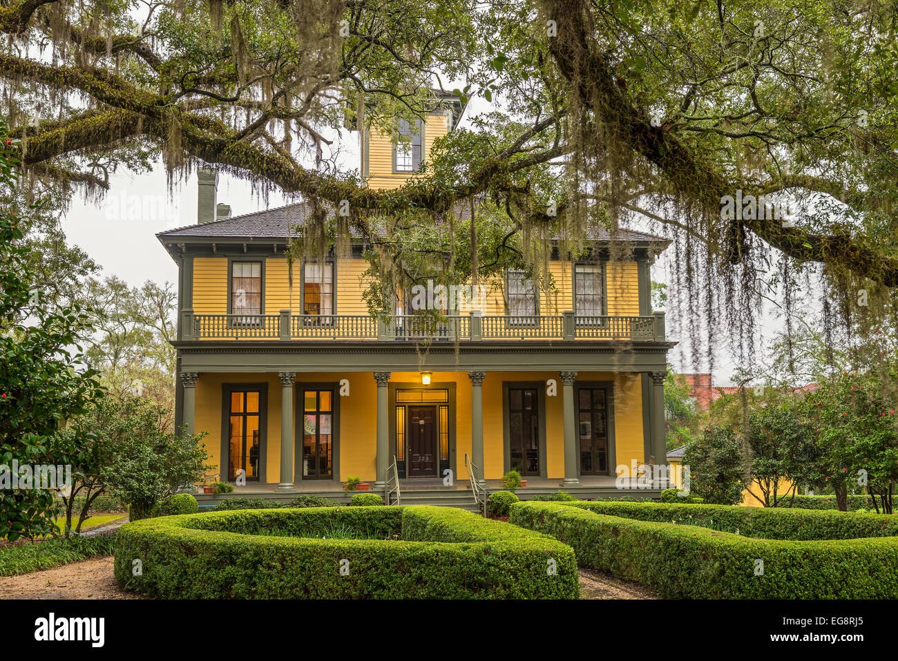 Die Brokaw McDougall Haus befindet sich in der National Register Historic District Stockfoto